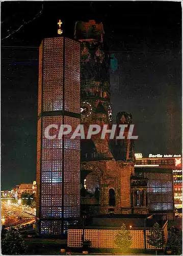 Cartes postales moderne Berlin Kaiser Withelm Memorial Church