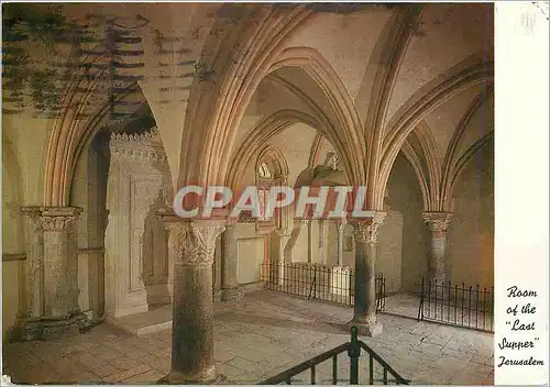 Cartes postales moderne Room of the Last Supper Jerusalem