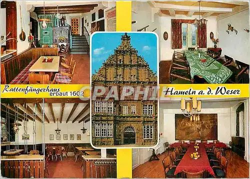 Cartes postales moderne Rattenfangerhaus Hamein (Weserbergkand)