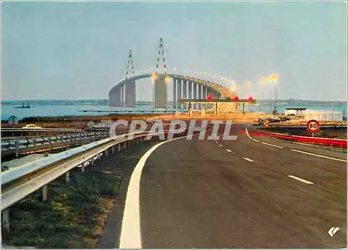 Moderne Karte Pont St Nazaire Mindin Lng viaduc Nord 1172 m