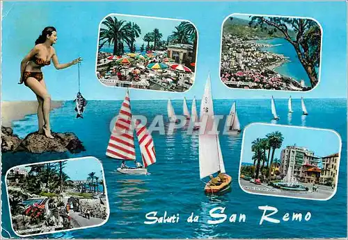 Cartes postales moderne Riviera dei Flori Salutarion de S Remo