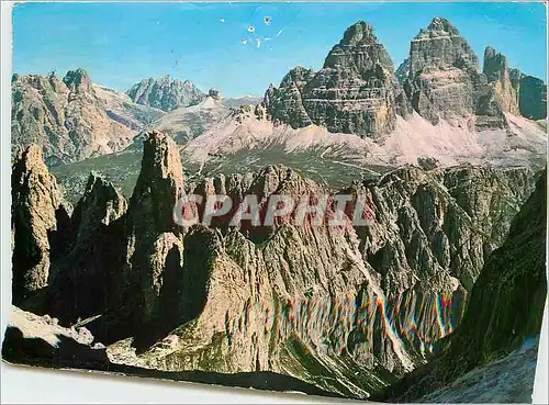 Cartes postales moderne Gruppo dei Cadini di Misurina Rif F III Fonda Savio m 2367