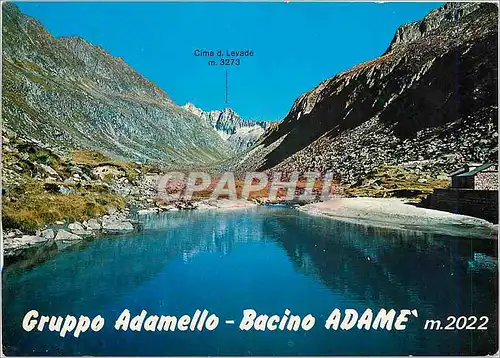 Moderne Karte Gruppo Adamello Bacino Adame m 2022