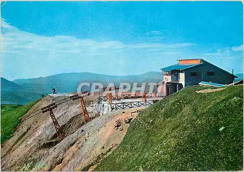 Cartes postales moderne Cabinovia Monte Bue Station de l'Arrivee et refuge m 1800