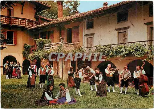 Cartes postales moderne Folclore Carnico Di di sagre Folklore