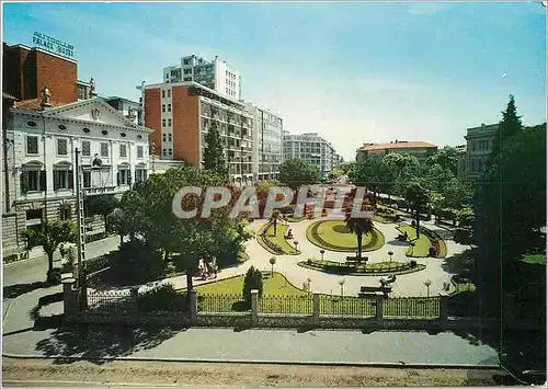 Cartes postales moderne Udine Jardins de rue Dante