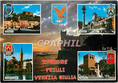 Cartes postales moderne Rgione Friuli Venezia Giulia Gorizia Udine Pordenone Trieste