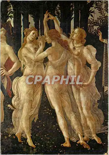 Cartes postales moderne Firenze Galleria Uffizi Botticelli la Primavera