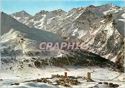 Cartes postales moderne Sestriere m 2035 Panorama visto dal Fraiteve