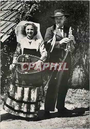 Cartes postales moderne En Limousin Musiciens Folklore