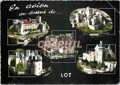 Cartes postales moderne Lot Bretenoux St Cere Bonaguil Mercues