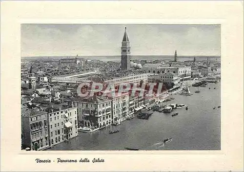 Moderne Karte Venezia Panorama dalla Saluti