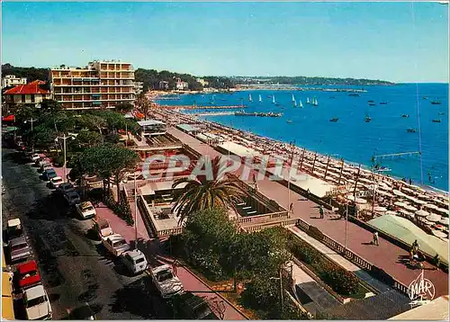 Moderne Karte La Cote d'Azur Juan les Pins La Plage