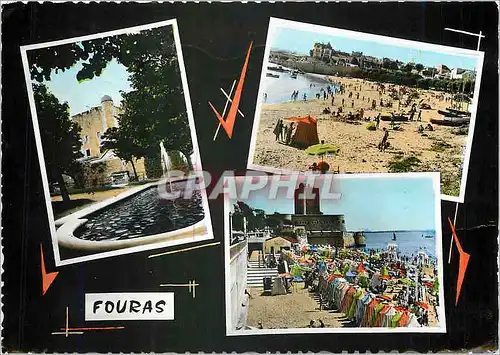 Cartes postales moderne Fouras (Chte Mme) Le Semaphore la Plage Sud la Plage Ouest