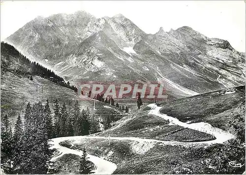 Moderne Karte Col des Aravis alt 1500 m (Hte Sav) L'Etale (alt 2485 m)