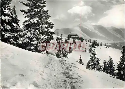 Cartes postales moderne Megeve l'Ensoleillee (Hte Sav) Le Mont D'Arbois alt 1829 m