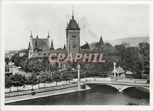 Cartes postales moderne Zurich Landesmuleum