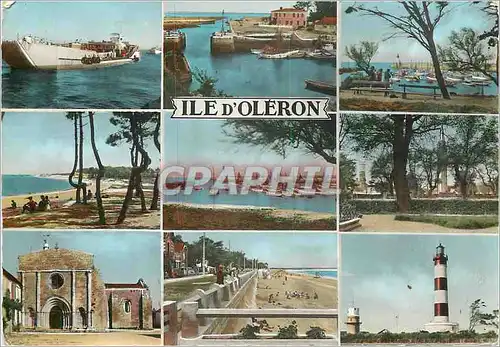 Cartes postales moderne Ile d'Oleron Phare Bateau