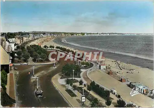 Moderne Karte La Baule Vue sur l'Esplanade du Casino et de la Plage