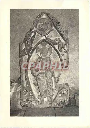 Cartes postales moderne Eglise de Saint Menoux (Allier) Le Christ enseignant