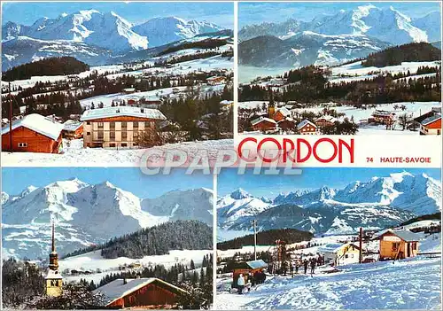Cartes postales moderne Cordon (Hte Savoie)
