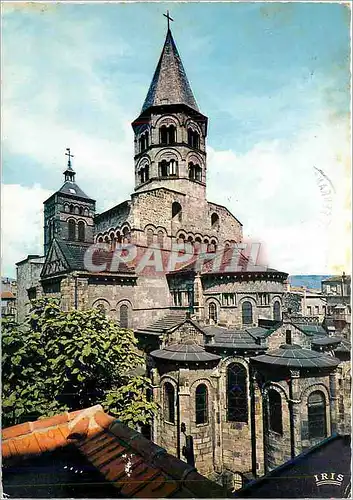 Cartes postales moderne Clermont Ferrand Eglise N D du Port L'Abside Romane