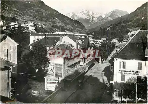 Moderne Karte Brides les Bains (Savoie) Rue Centrale Hotel de la Vanoise