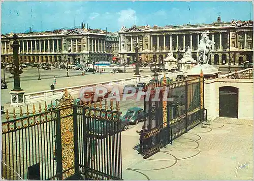 Cartes postales moderne Couleurs et Lumiere de France Paris Place de la Concorde Les Hotel de Gabriel