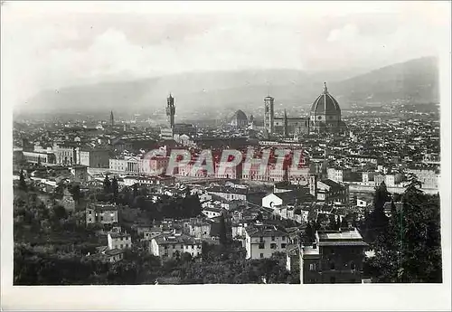 Moderne Karte Firenze Panorama da S Miniato al Monte
