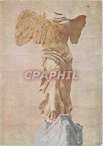 Cartes postales moderne Victoire du Samothrace Paris Musee du Louvre