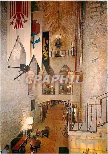 Moderne Karte Parador de Turismi El Emperador Fuenterrabia Detail des trois etages