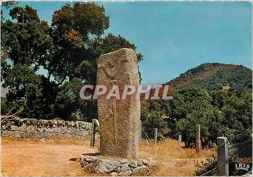 Cartes postales moderne Charmes et Coueleurs de la Corse Sollacaro Station Prehistorique de Filitosa (2e millenaire av J