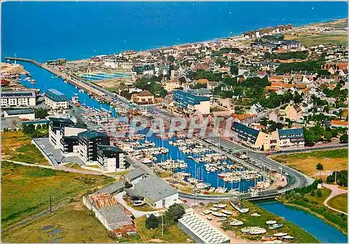 Cartes postales moderne Courseulles sur Mer Le port et le bassin de plaisance