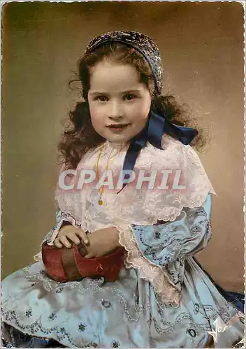 Cartes postales moderne Bretagne Filllette en costume de Quimper et du Porzay