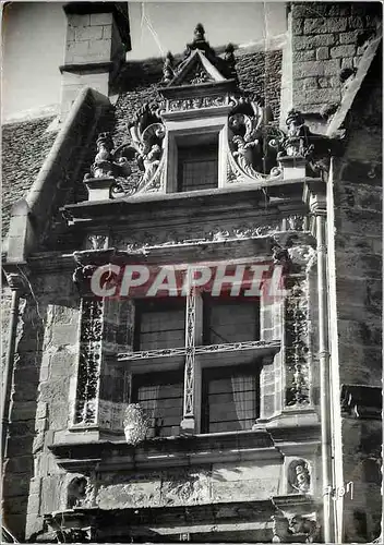 Moderne Karte Sarlat Fenetre Renaissance ornant la maison ou naquit Etienne de la Boetie