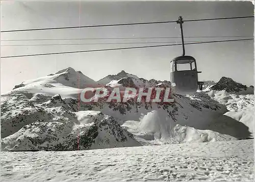 Moderne Karte Le Plus Haute Station d'Europe Lac de Tignes 2100 m (Savoie)