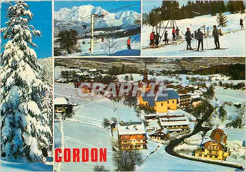 Cartes postales moderne Cordon (Haute Savoie) alt 900 1450 m