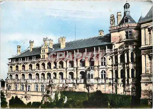 Moderne Karte Le Chateau de Blois La Facade des Loges Construit par Francois Ier au XVIe s