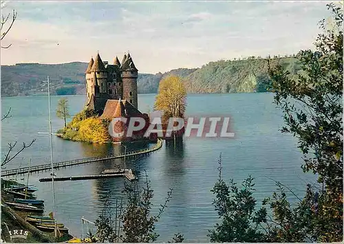 Cartes postales moderne Pres de Bort les Orgues le Chateau de Val