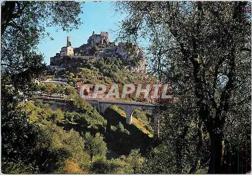 Cartes postales moderne La Cote d'Azur Eze Vilage Le Viaduc