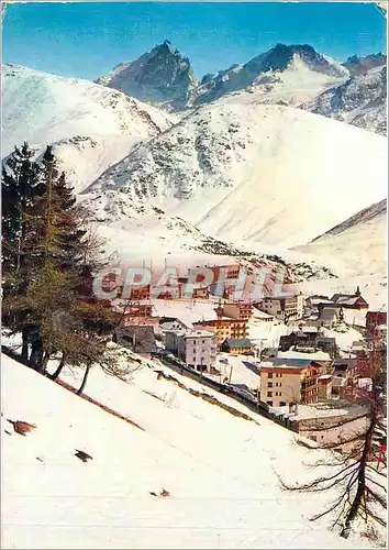 Cartes postales moderne Alpe d'Huez 1850 m (Isere) La Station le Pic de la Meije et le rateau