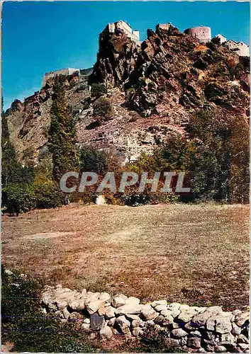 Cartes postales moderne Couleurs de la corse Corte (Corses) La Citadelle dominant la ville