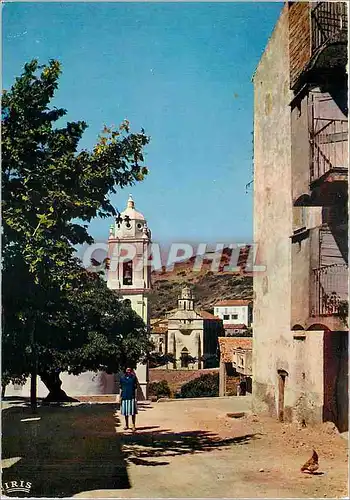 Cartes postales moderne Charmes et Coulerus de la Corses Cargese L'Eglise Orthodoxe et l'Eglise Catholique