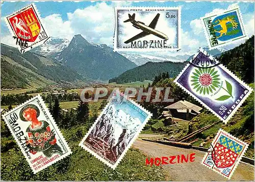 Cartes postales moderne Morzine (Hte Sav) Alt 1000 a 2400 m vue generale