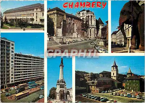 Cartes postales moderne Chambery Capitale de la Savoie