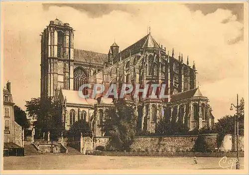 Cartes postales moderne Les Mans L'Abside de la Cathedrale