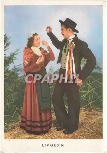 Cartes postales moderne La Ronde de Province Francaises Limousin Costumes de Ceremonie du Plateau de Millevaches