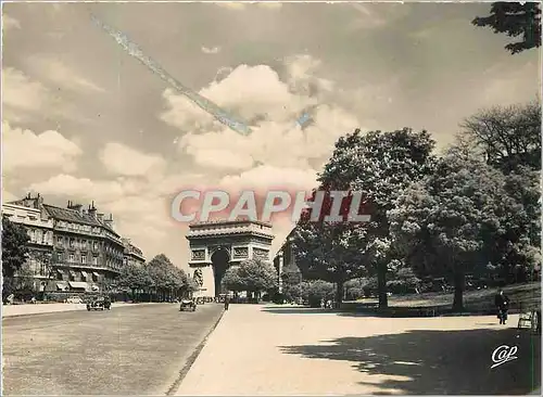 Cartes postales moderne Paris l'Arc de Triomphe et l'Avenue Foch