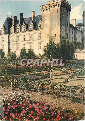 Cartes postales moderne Coulerus et Lumiere de France Val de Loire Chateau de Villandry (Indre et Loire)