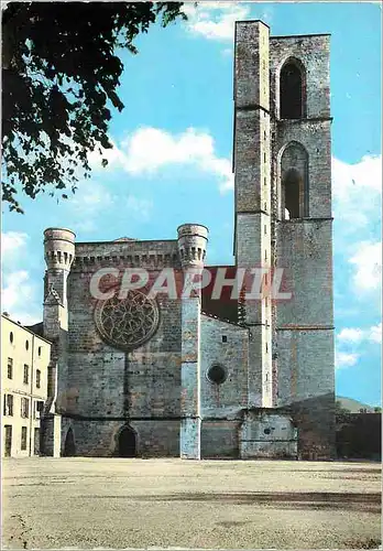 Cartes postales moderne Lodeve (Herault) Cathedrale St Fulran XIVe XVIe s